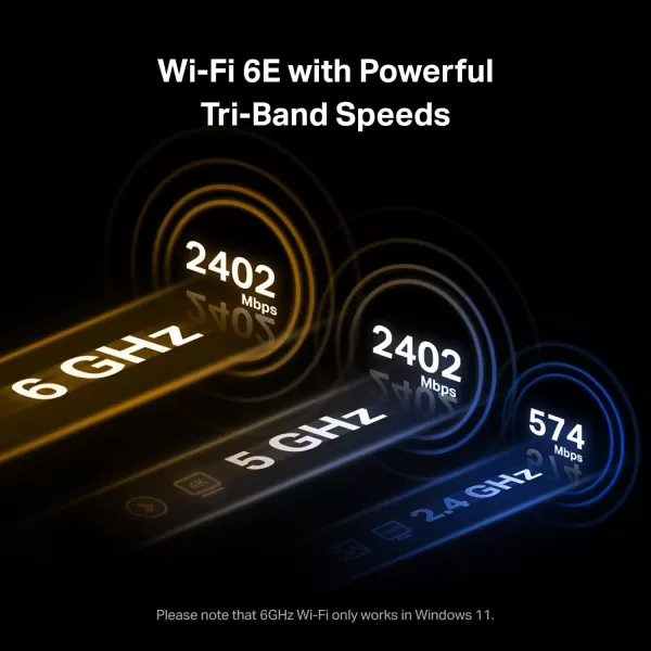 TPLink WiFi 6 PCIe WiFi Card for Desktop PC AX3000 Archer TX55E Bluetooth 52 WPA3 80211ax Dual Band Wireless Adapter with MUMIMO UltraLow Latency Supports Windows 11 10 64bit OnlyAXE5400  WiFi 6E  Newer Model