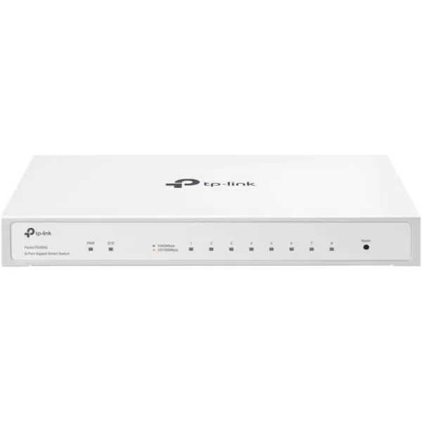 TPLink 24 Port Gigabit Ethernet Switch Desktop Rackmount Plug ampamp Play Shielded Ports Sturdy Metal Fanless Quiet Traffic Optimization Unmanaged TLSG1024S8 Port  Festa Managed