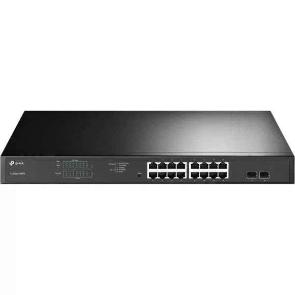 TPLink TLSG1008MP 8 Port Gigabit PoE Switch 8 PoE Ports 153W Rackmount Plug ampamp Play Sturdy Metal Shielded Ports Overload Protection w Port Priority18 Port w 16Port PoE