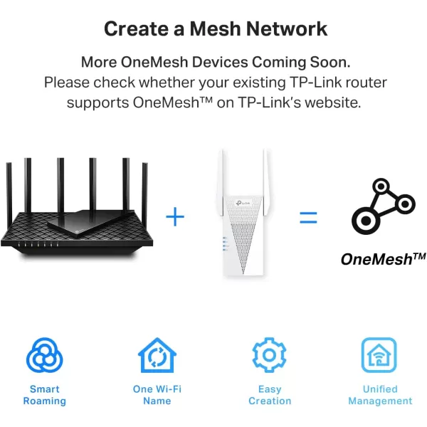 TPLink AX3000 WiFi 6 Range Extender PCMag Editors Choice Dual Band WiFi Repeater Signal Booster with Gigabit Ethernet Port Access Point APP Setup OneMesh Compatible RE715XDualBand AX3000