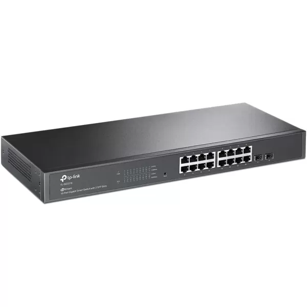 TPLink TLSG3428  24 Port Gigabit Switch 4 SFP Slots  Omada SDN Integrated  L2 Smart Managed  IPv6  Static Routing  L2L3L4 QoS IGMP ampamp LAG  3 Year Manufacturer Warranty16 Port  2 SFP Slots