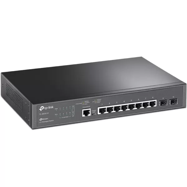 TPLink TLSG3428  24 Port Gigabit Switch 4 SFP Slots  Omada SDN Integrated  L2 Smart Managed  IPv6  Static Routing  L2L3L4 QoS IGMP ampamp LAG  3 Year Manufacturer Warranty8 Port  2 SFP Slots