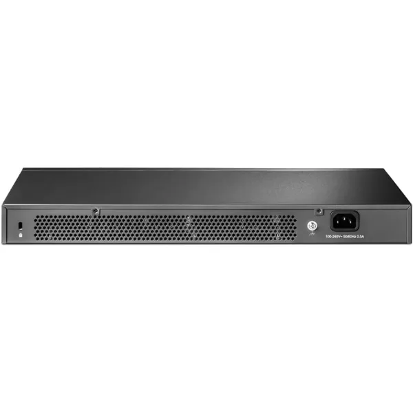 TPLink TLSG3428  24 Port Gigabit Switch 4 SFP Slots  Omada SDN Integrated  L2 Smart Managed  IPv6  Static Routing  L2L3L4 QoS IGMP ampamp LAG  3 Year Manufacturer Warranty24 Port  4x10Gb SFP Slots