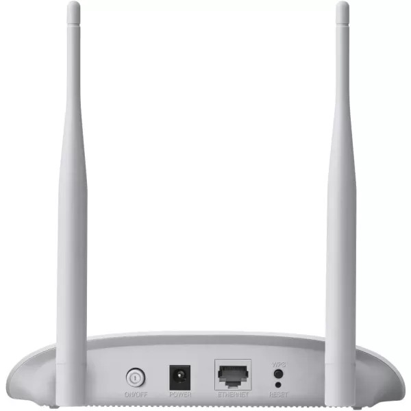 TPLink WiFi Access Point TLWA801N 24Ghz 300Mbps Supports MultiSSIDClientBridgeRange Extender 2 Fixed Antennas Passive PoE Injector Included