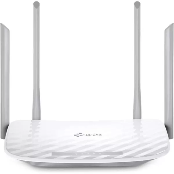 TPLink AC1200 Gigabit WiFi Router Archer A6  Dual Band MUMIMO Wireless Internet Router 4 x Antennas OneMesh and AP mode Long Range CoverageFast Ethernet