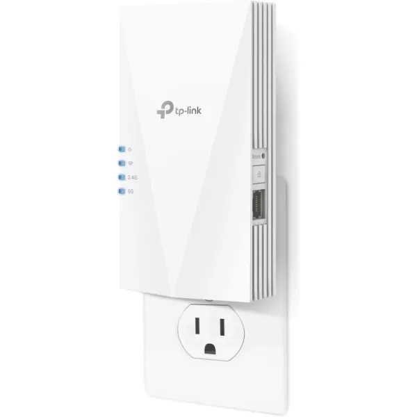 TPLink AC1200 WiFi Extender 2024 Wirecutter Best WiFi Extender 12Gbps home signal booster Dual Band 5GHz24GHz Covers Up to 1500 Sqft and 30 Devices support Onemesh One Ethernet Port RE315WiFi 6