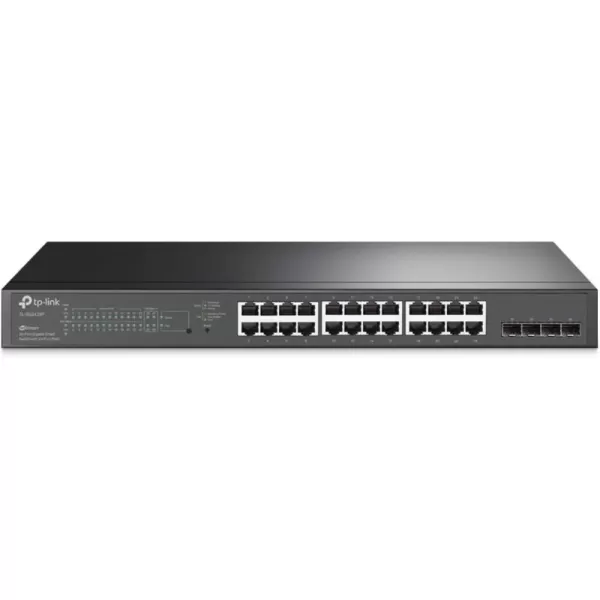 TPLink TLSG2008P  Jetstream 8 Port Gigabit Smart Managed PoE Switch  4 PoE Port 62W  Support Omada SDN  PoE Recovery  IPv6  Static Routing  L2L3L4 QoS  5 Year Manufacturer Warranty24 PoE Port  4 SFP Slots  250W