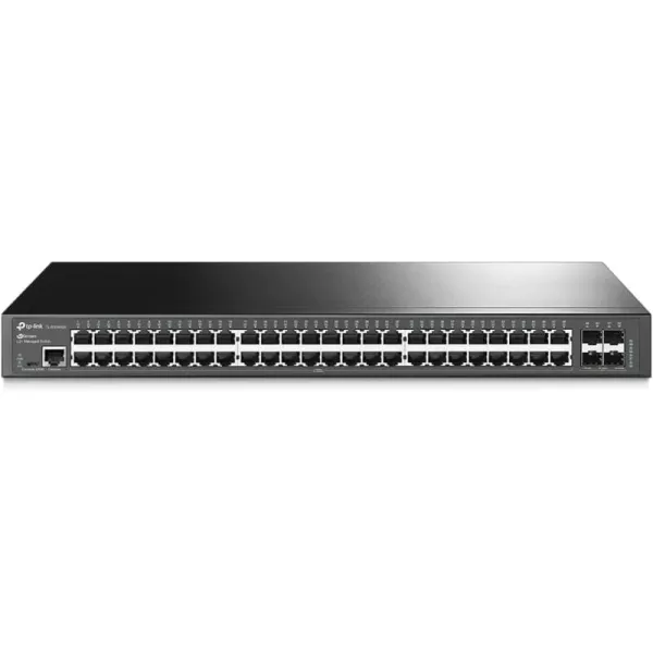 TPLink TLSG3428  24 Port Gigabit Switch 4 SFP Slots  Omada SDN Integrated  L2 Smart Managed  IPv6  Static Routing  L2L3L4 QoS IGMP ampamp LAG  3 Year Manufacturer Warranty48 Port  4x10Gb SFP Slots