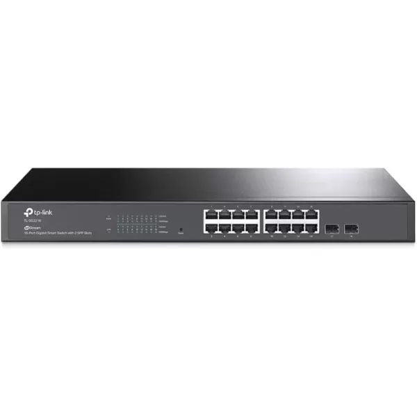 TPLink TLSG3428  24 Port Gigabit Switch 4 SFP Slots  Omada SDN Integrated  L2 Smart Managed  IPv6  Static Routing  L2L3L4 QoS IGMP ampamp LAG  3 Year Manufacturer Warranty16 Port  2 SFP Slots