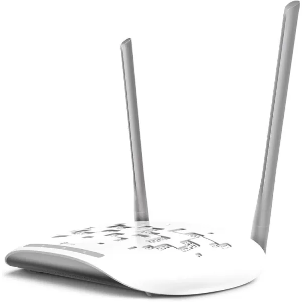 TPLink WiFi Access Point TLWA801N 24Ghz 300Mbps Supports MultiSSIDClientBridgeRange Extender 2 Fixed Antennas Passive PoE Injector Included