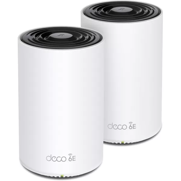 TPLink Deco AXE4900 TriBand WiFi 6E Mesh WiFi System Deco XE70 Pro 25G WANLAN Ports  49 Gbps WiFi  7200 Sq Ft Coverage  Connect up to 200 Devices  New 6 GHz Band  3Pack 2024 ReleaseNew Deco XE70 Pro