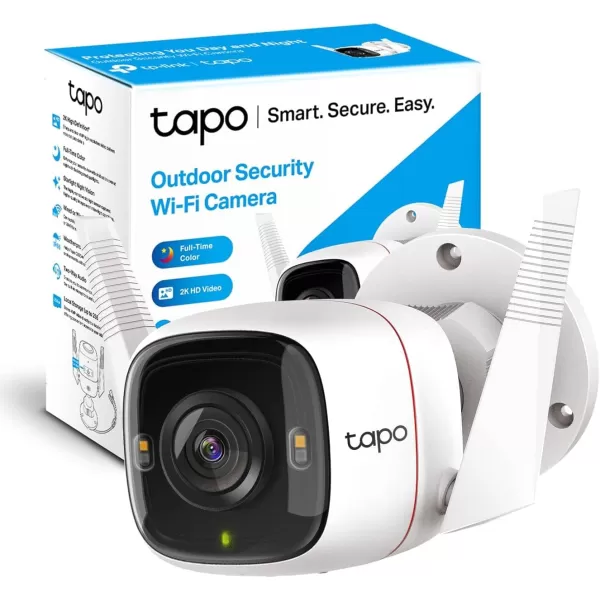 TPLink  MagCam 2024 PCMag Editors Choice ampamp Wirecutter Recommended Outdoor Security Camera 2K Battery Magnetic Mount Wireless Camera 150 FOV SDCloud Storage PersonVehicle DetectionWired PlugIn