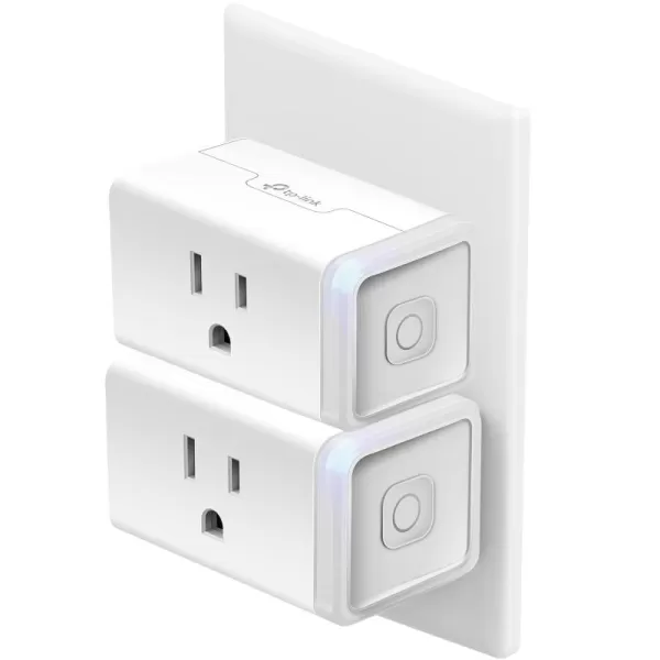 Kasa Smart Plug HS103P2 Smart Home WiFi Outlet Works with Alexa Echo Google Home ampamp IFTTT No Hub Required Remote Control15 AmpUL Certified Pack of 2 WhiteSmart plug