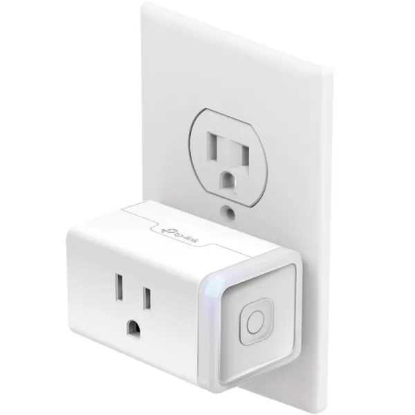 Kasa Smart Plug HS103P2 Smart Home WiFi Outlet Works with Alexa Echo Google Home ampamp IFTTT No Hub Required Remote Control15 AmpUL Certified Pack of 2 WhiteEnergy Monitoring