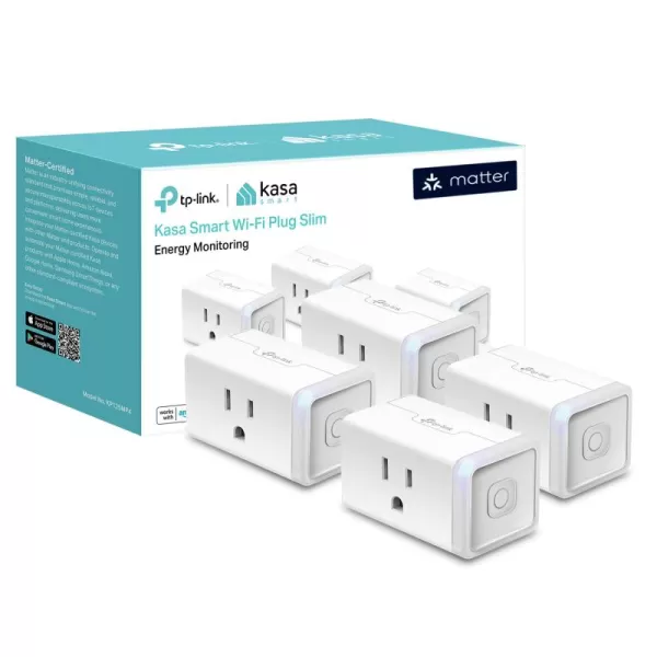 Kasa Smart Plug HS103P4 Smart Home WiFi Outlet Works with Alexa Echo Google Home ampamp IFTTT No Hub Required Remote Control 15 Amp UL Certified 4Pack WhiteWhite