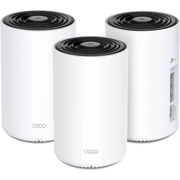 TPLink Deco AX3000 PoE Mesh WiFiDeco X50PoE CeilingWallMountable WiFi 6 Mesh Replacing WiFi Router Access Point and Range Extender PoEPowered 2 PoE Ports1 x 25G 1 x Gigabit 3PackGhn Powerline  For Homes w Thick Walls