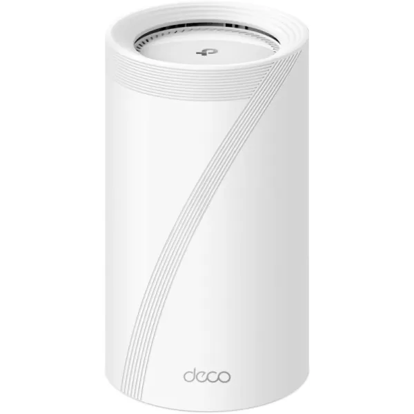 TPLink TriBand WiFi 7 BE22000 Whole Home Mesh System Deco BE85  12Stream 22 Gbps  2 10G  2 25G Ports Wired Backhaul 8 HighGain Antennas  VPN AIRoaming 44 MUMIMO HomeShield3PackWiFi 7 BE22000  1Pack