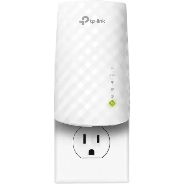 TPLink WiFi Extender with Ethernet Port Dual Band 5GHz24GHz  Up to 44 More Bandwidth than Single Band Covers Up to 1200 Sqft and 30 Devices Signal Booster Amplifier Supports OneMesh RE2203Stream AC750