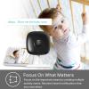 imageKasa Smart 2K QHD Indoor Security Camera PersonBaby CryingMotion Detection 2Way Audio 30Ft Night Vision CloudSD Card StorageUp to 256 GB Works with Alexa ampamp Google Home KC400White  2K