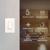 imageKasa Smart Light Switch HS200LA Single PoleNeutral Wire Required 24GHz WiFi Light Switch Compatible with Alexa and Google Home UL Certified No Hub Required Light AlmondLight Almond