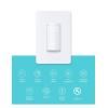 imageKasa Smart WiFi Motion Sensor Switch Single Pole Needs Neutral Wire 24GHz WiFi Light Switch Compatible with Alexa ampamp Google Home UL Certified No Hub RequiredKS200MWhite1PackMotion Sensor