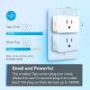 imageTPLink Tapo Apple HomeKit Smart Plug Mini Compact Design 15A1800W Max Super Easy Setup Works with Siri Alexa ampamp Google Home UL Certified 24G WiFi Only White Tapo P1252Pack