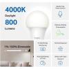 imageTapo TPLink Smart Light Bulbs  Natural Daylight Dimmable Compatible wAlexa and Google Home A60 BulbE27 Base 60W Equivalent 800LM CRIampgt90 24GHz WiFi Only No Hub Required L520E4Pack4 Pack Daylight White