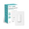 imageKasa Smart WiFi Motion Sensor Switch Single Pole Needs Neutral Wire 24GHz WiFi Light Switch Compatible with Alexa ampamp Google Home UL Certified No Hub RequiredKS200MWhite1PackMotion Sensor