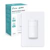 imageKasa Smart WiFi Motion Sensor Switch Single Pole Needs Neutral Wire 24GHz WiFi Light Switch Compatible with Alexa ampamp Google Home UL Certified No Hub RequiredKS200MWhite1PackMotion Sensor  Dimmer