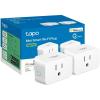 imageTPLink Tapo Apple HomeKit Smart Plug Mini Compact Design 15A1800W Max Super Easy Setup Works with Siri Alexa ampamp Google Home UL Certified 24G WiFi Only White Tapo P1252Pack