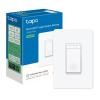 imageTPLink Tapo Smart Dimmer Switch Single Pole Neutral Wire Required 24GHz WiFi Light Switch Compatible with Alexa and Google Home UL Certified No Hub Required White Tapo S500D4PackDimmer