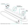 imageKasa Smart Plug Power Strip HS300 Surge Protector with 6 Individually Controlled Smart Outlets and 3 USB Ports Works with Alexa ampamp Google Home No Hub Required  WhiteWhite