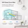 imageTPLink DualBand BE3600 WiFi 7 Mesh WiFi System Deco BE23  4Stream 36 Gbps  160 Mhz Channels  Covers up to 6500 SqFt  2 25G Ports Wired Backhaul  VPNMLOAIRoaming HomeShield 3PackWiFi 5 AC1900