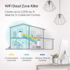 imageTPLink DualBand BE3600 WiFi 7 Mesh WiFi System Deco BE23  4Stream 36 Gbps  160 Mhz Channels  Covers up to 6500 SqFt  2 25G Ports Wired Backhaul  VPNMLOAIRoaming HomeShield 3PackWiFi 5 AC1900