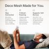 imageTPLink DualBand BE5000 WiFi 7 Mesh WiFi System Deco BE25  4Stream 5 Gbps  240 Mhz Channels  Covers up to 6600 SqFt  2X 25G Ports Wired Backhaul  VPNMLO AIRoaming HomeShield 3Pack3 Pack