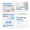 imageTPLink Tapo Temperature and Humidity Sensor Kit Temperature Sensor Tapo T315  Hub Tapo H100 27quot EInk Display SwissMade Sensor  LongLasting Performance  RealTime NotificationTemperature Sensor w Display  Hub Bundle