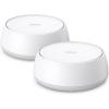 imageTPLink DualBand BE5000 WiFi 7 Mesh WiFi System Deco BE25  4Stream 5 Gbps  240 Mhz Channels  Covers up to 6600 SqFt  2X 25G Ports Wired Backhaul  VPNMLO AIRoaming HomeShield 3Pack2 Pack