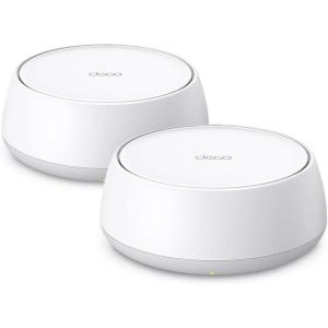 imageTPLink DualBand BE5000 WiFi 7 Mesh WiFi System Deco BE25  4Stream 5 Gbps  240 Mhz Channels  Covers up to 6600 SqFt  2X 25G Ports Wired Backhaul  VPNMLO AIRoaming HomeShield 3Pack2 Pack