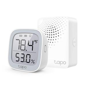 imageTPLink Tapo Temperature and Humidity Sensor Kit Temperature Sensor Tapo T315  Hub Tapo H100 27quot EInk Display SwissMade Sensor  LongLasting Performance  RealTime NotificationTemperature Sensor w Display  Hub Bundle