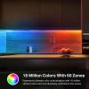 imageKasa Smart LED Light Strip 50 Color Zones RGBIC 164ft WiFi LED Strip Works w Alexa Google Home ampamp SmartThings High Brightness 16M Colors PU Coating Trimmable 2 Yr Warranty KL420L5White
