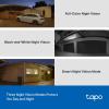imageTapo 1080P Outdoor Wired PanTilt Security WiFi Camera 360 View Motion Tracking Works with Alexa ampamp Google Home Night Vision Free AI Detection Cloud ampamp SD Card Storageup to 512GB Tapo C5002K