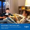 imageTapo TPLink Smart Light Bulbs 1100 Lumens High Brightness75W Equivalent MatterCertified 16M Colors RGBW LED Bulb Dimmable CRIampgt90 Voice Control wSiri Alexa ampamp Google Home A19 E26 L535E1100LM wMatterCertified