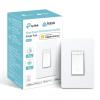 imageKasa Apple HomeKit Smart Dimmer Switch KS220P3 Single Pole Neutral Wire Required24GHz WiFi Light Works with Siri Alexa and Google HomeUL Certified No Hub RequiredWhite 3 Count Pack of 1White  Dimmer Switch