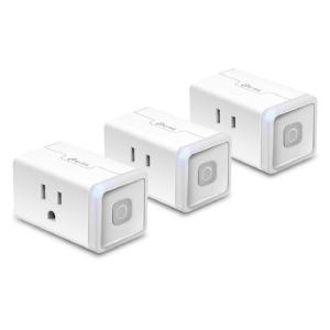 imageKasa Smart Plug HS103P3 Smart Home WiFi Outlet Works with Alexa Echo Google Home ampamp IFTTT No Hub Required Remote Control15 AmpUL Certified White 3 Count Pack of 1Alexa Compatible Plug 3Pack