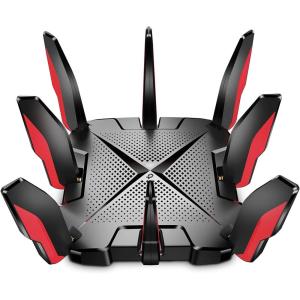 imageTPLink TriBand BE11000 WiFi 7 Gaming Router Archer GE650  6Stream 11 Gbps supports 320MHz  25G  325G Ports USB 30  Game Acceleration Dedicated Gaming Port ampamp Panel RGB LightingHomeShieldAX6600  TriBand Gaming