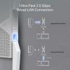 imageTPLink RE813XE AXE5400 WiFi 6E Range Extender wEthernet Port  54 Gbps TriBand Wireless Repeater Amplifier  Up to 2800 Sq Ft 96 Devices  6 GHz Band 160 MHz  APP Setup  OneMesh CompatibleTriBand WiFi 7  BE10000