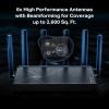 imageTPLink TriBand BE9700 WiFi 7 Router Archer BE600  10G WANLAN 25G WANLAN 3 25G LAN Ports New 320Mhz Channel  Covers up to 2600 Sq ft and 120 DevicesVPN HomeShield for Network SecurityWiFi 7  TrBand BE9700
