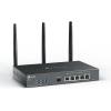 imageTPLink ER706W4G Omada 4G Cat6 AX3000 Gigabit VPN Gateway Router  WiFi 6 AX3000 Dual Band with LTE  Supports Omada Mesh  Easy SetupWiFi 6 VPN Router