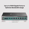 imageTPLink ER7212PC  Omada Router PoE Switch ampamp Controller 3in1 Gigabit VPN Router  Up to 4 WAN  8 PoE LAN Port  110W  Fanless  Easy Installation  Load Balance
