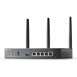 imageTPLink ER706W4G Omada 4G Cat6 AX3000 Gigabit VPN Gateway Router  WiFi 6 AX3000 Dual Band with LTE  Supports Omada Mesh  Easy SetupWiFi 6 VPN Router